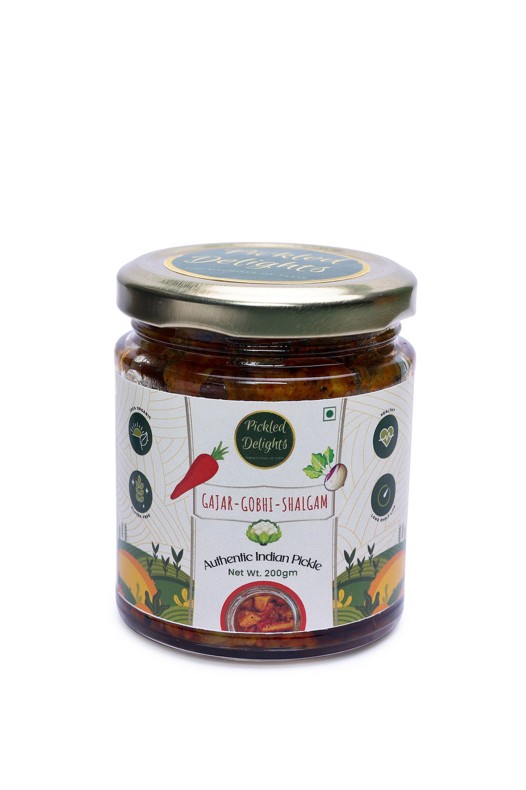 Carrot Cauliflower Turnip 200 grams 