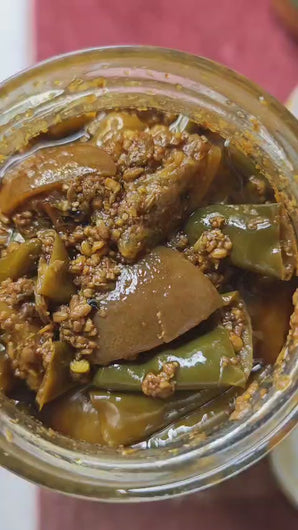 Lemon Green Chili Pickle Top Video 